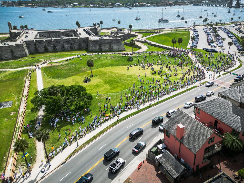 HandsOff Protest St. Augustine