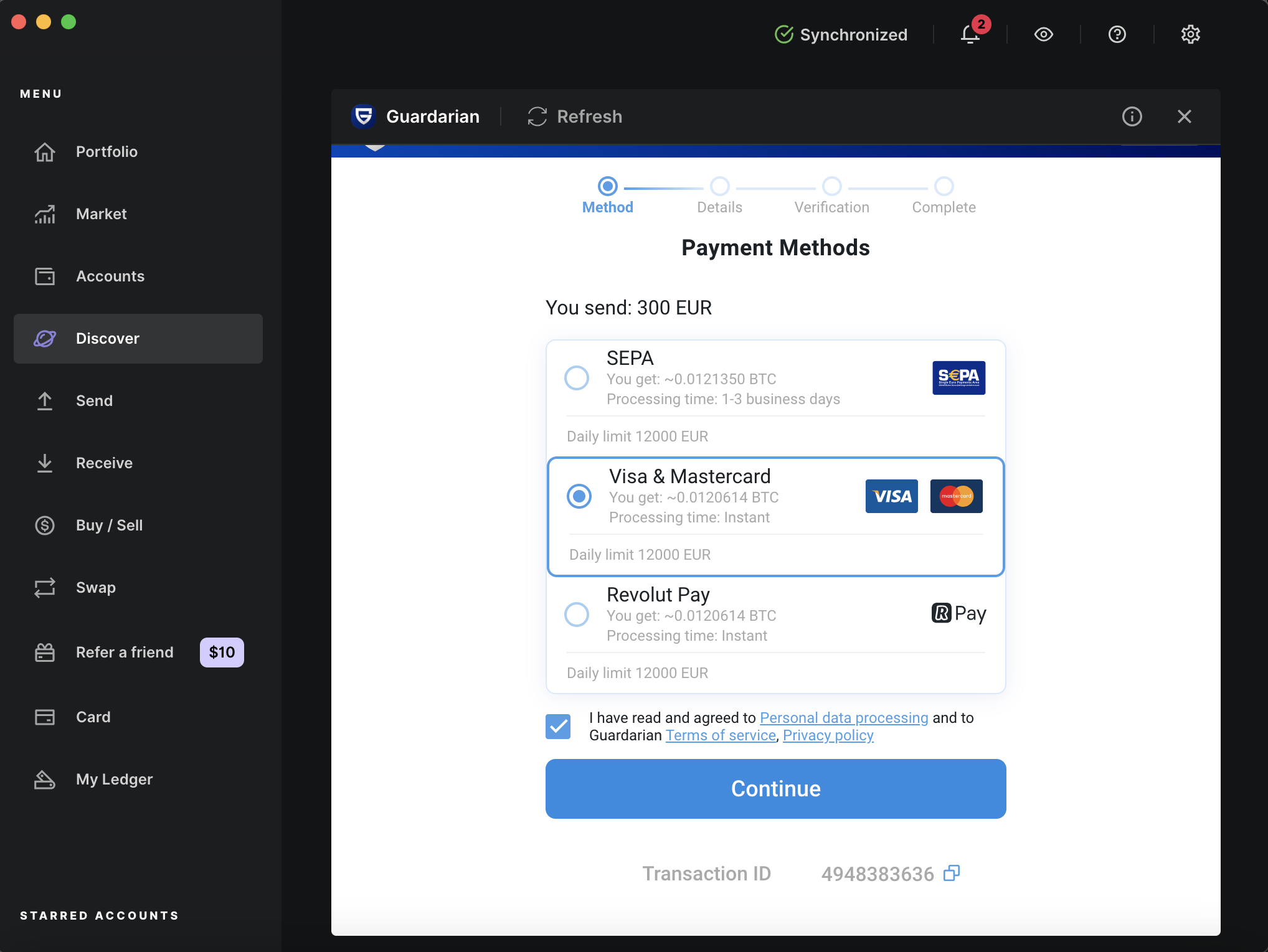 Guardarian crypto-fiat gateway: Crypto Payments with Apple Pay, Revolut Pay, Google Pay & Visa/Mastercard
