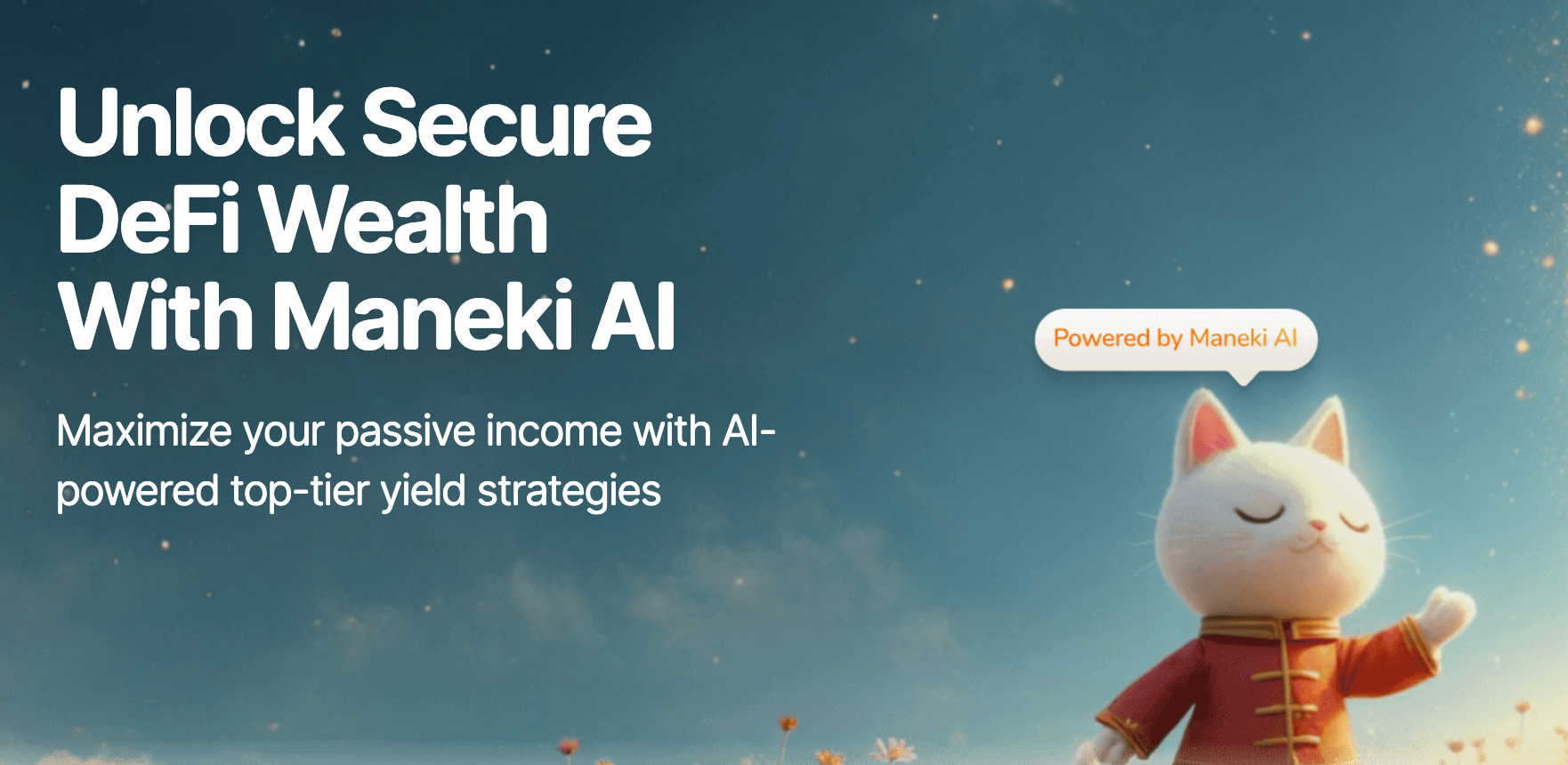 Rivo crypto wallet by Maneki AI agent