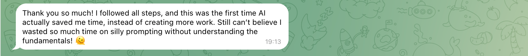 founder's feedback after using FundraiseOS first time