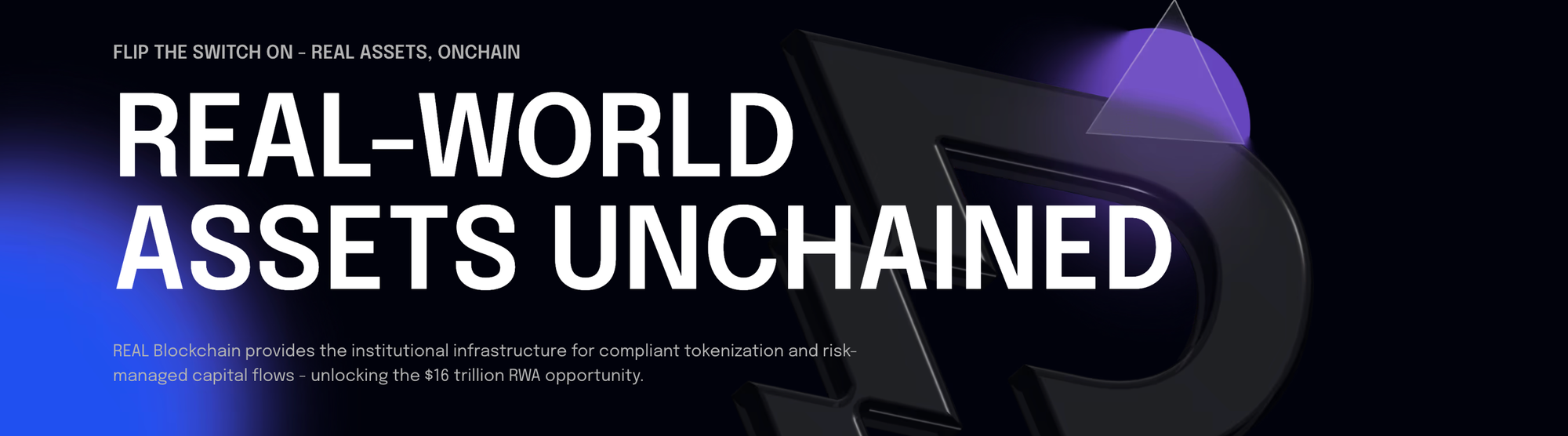 Real Finance is an EVM-compatible Layer-1 (built on Cosmos Tendermint), purpose-built for tokenizing, scoring, insuring, and trading tokenized real-world assets (RWAs). 