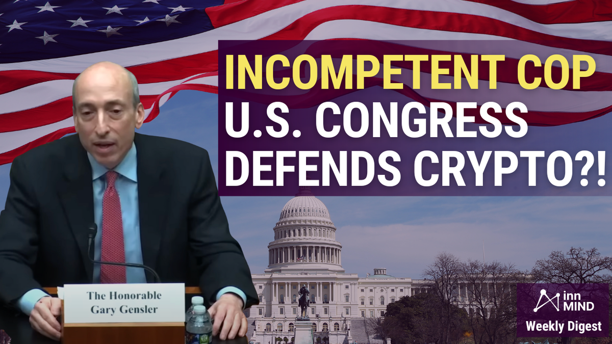 SEC Chair Gary Gensler on Congress Hearings: Incompetent crypto cop