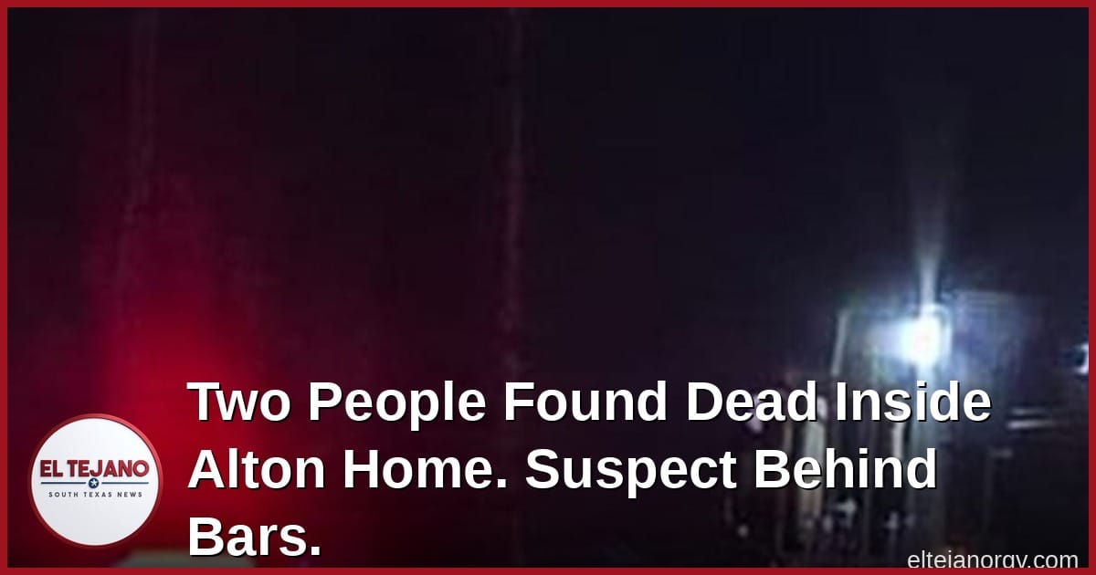 Two People Found Dead Inside Alton Home. Suspect Behind Bars After Police Chase and Crash.