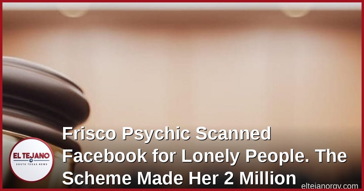 Frisco "Psychic" Scanned Facebook for Lonely People. The Scheme Stole $2.5 Million.