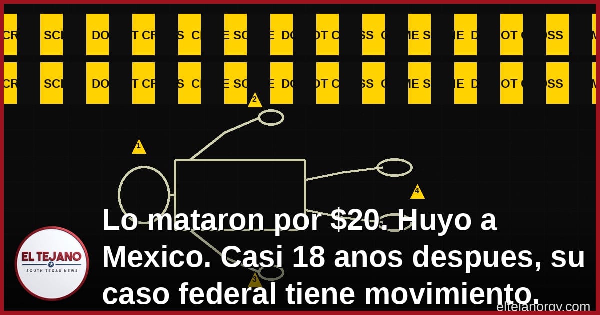 Mato a un hombre por $20, cruzo a Mexico y se perdio por 18 anos. Ahora esta de vuelta y enfrenta cargos federales.