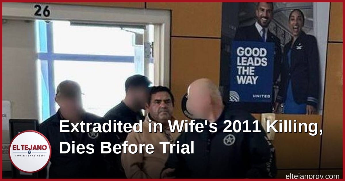 Man Extradited in Wife's 2011 Killing Dies Before Trial
