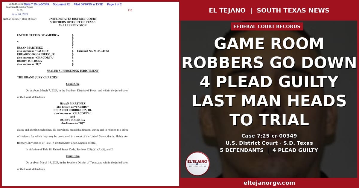 La Pandilla de las Salas de Juego: Cuatro Confiesan, el Quinto Va a Juicio