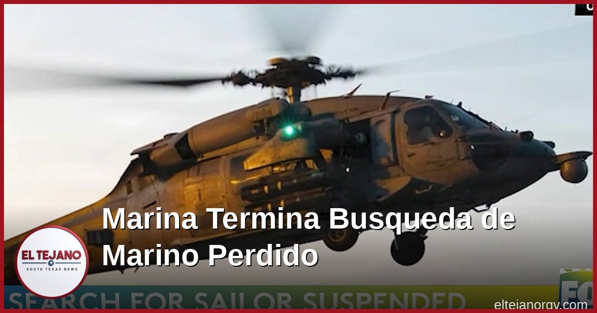 La Marina de EU termina busqueda de marino perdido en el Mar Arabigo