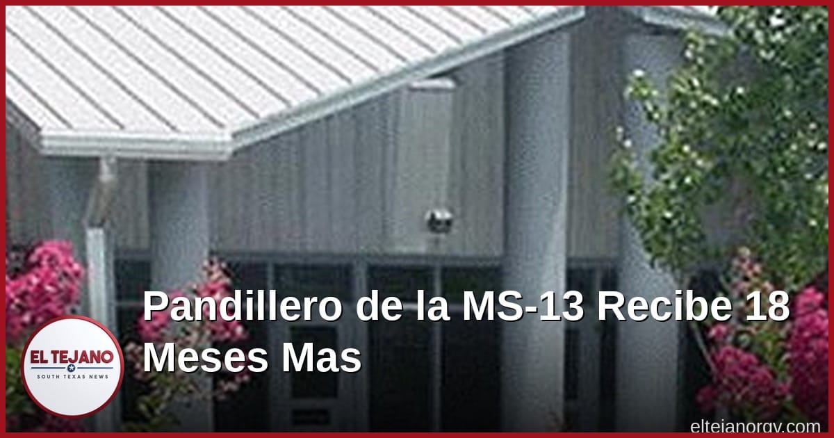 Pandillero de la MS-13 recibe 18 meses más por golpear a un oficial de prisión
