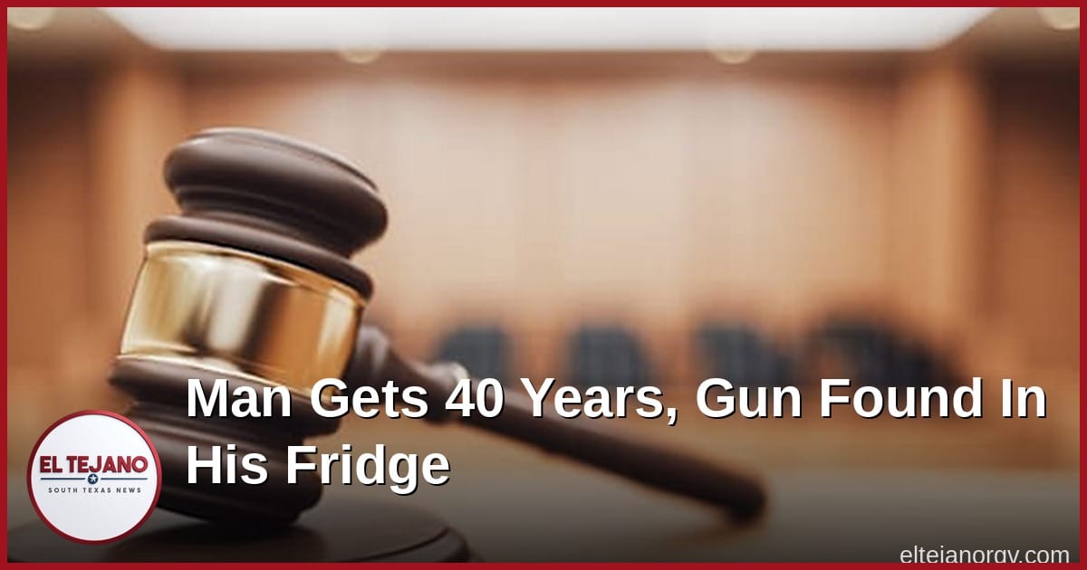 Man Gets 40 Years After Deputies Find Gun Hidden In His Fridge