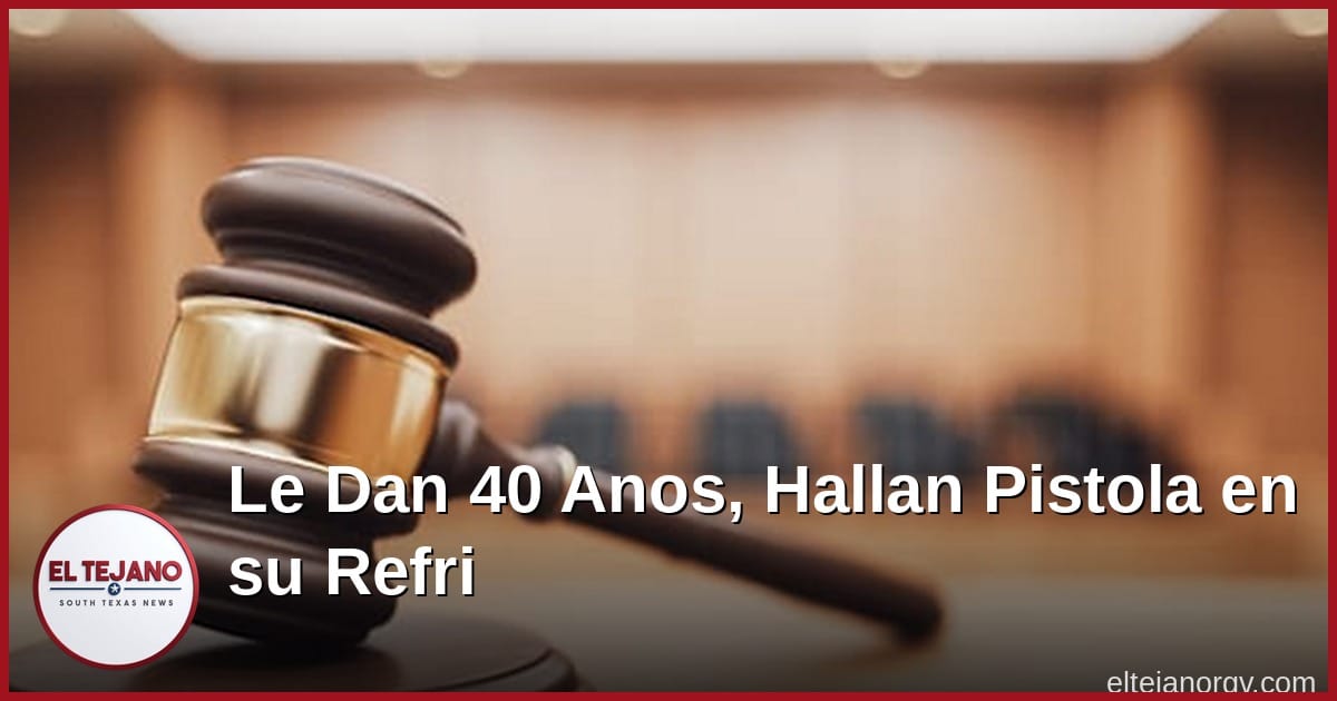 Le Dan 40 Anos Por Matar a un Hombre y Esconder la Pistola en el Refri