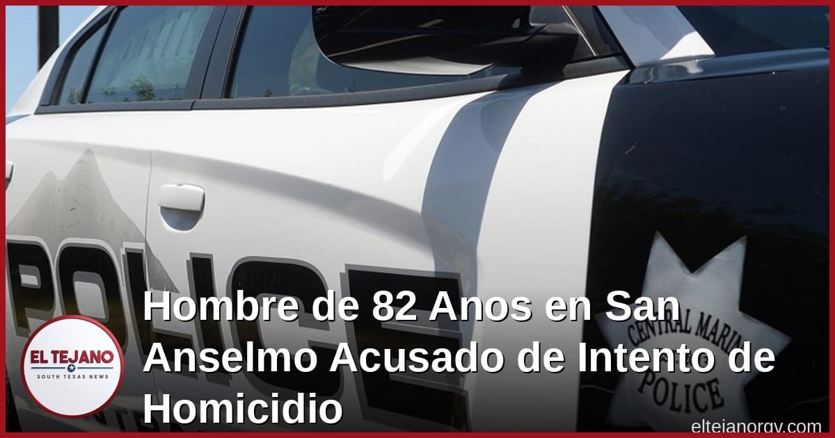 Hombre de 82 Años en San Anselmo Acusado de Intentar Matar a su Compañera de Cuarto con un Martillo