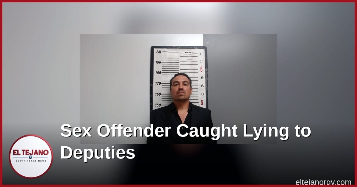 A Rio Grande City sex offender lied to deputies. He said he had no internet accounts. He had four.