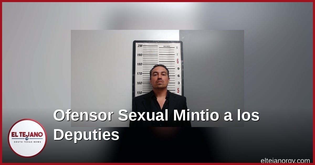 Un ofensor sexual registrado en Rio Grande City les dijo a los deputies que no tenia cuentas de internet. Estaba mintiendo.