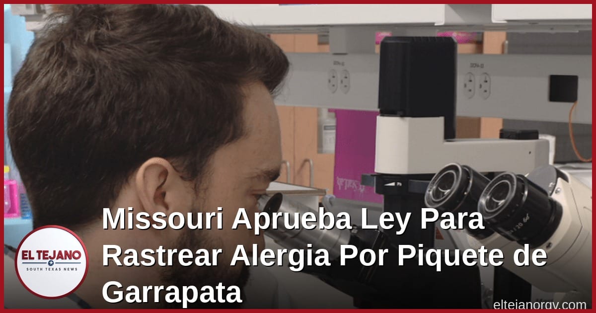 Missouri Aprueba Ley Para Rastrear Alergia Por Piquete de Garrapata