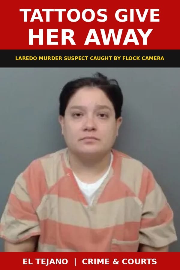 Tattoos Give Away Laredo Murder Suspect Hiding at a Restaurant