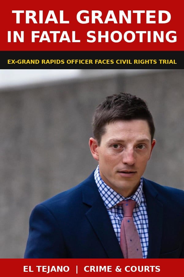 Judge Clears Way for Trial Over Michigan Officer's Deadly Shooting