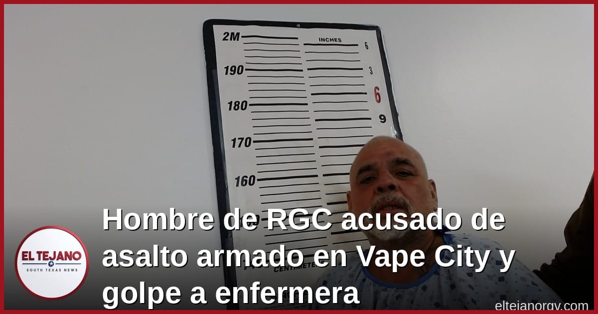 Hombre de RGC acusado de asalto armado en Vape City y golpe a enfermera