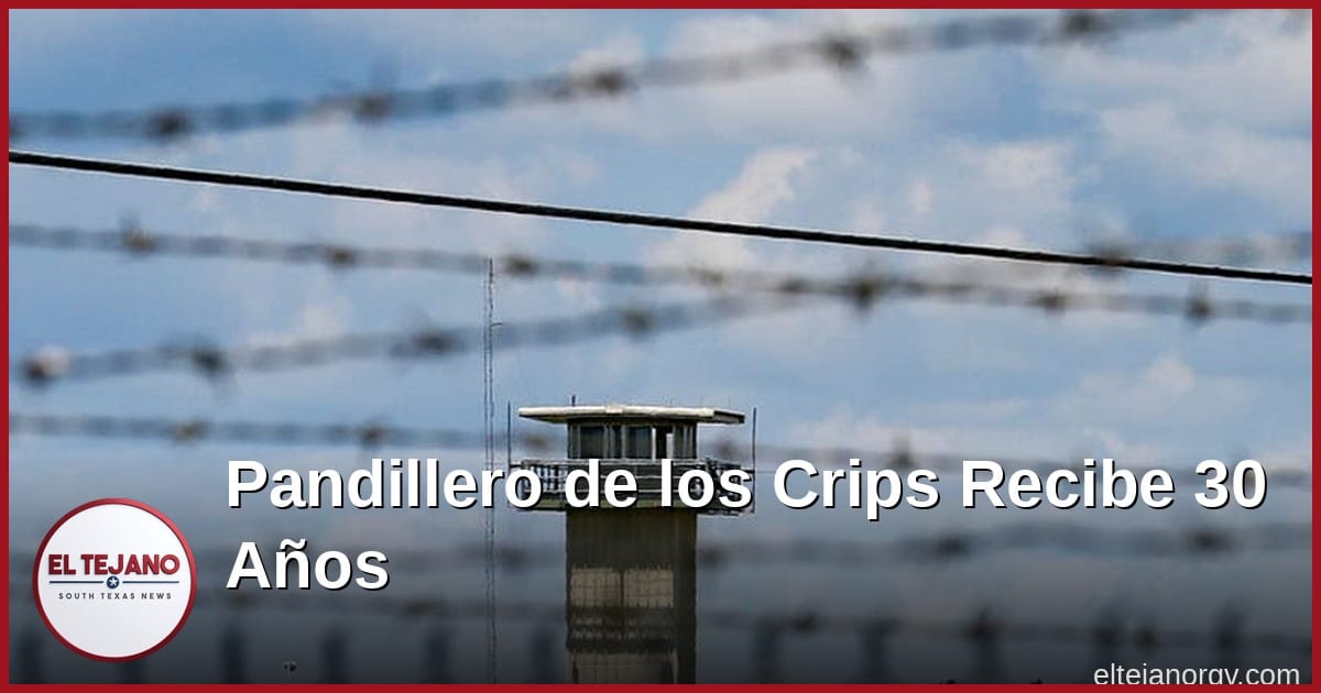 Pandillero de los Crips en Houston recibe 30 años por tráfico de una menor