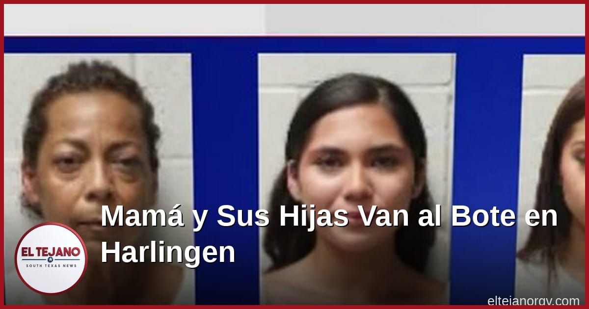 Mamá y sus dos hijas van al bote tras pelear con policía en Harlingen