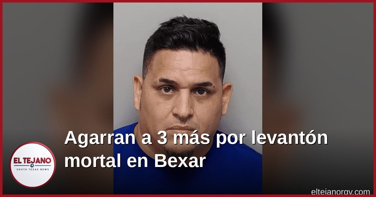 Agarran a tres más por el levantón de un hombre que apareció baleado en Bexar