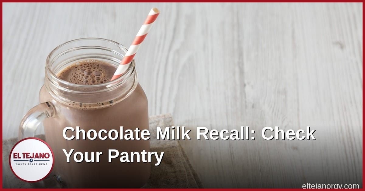 Chocolate Milk Recall Hits 53,760 Cases. Check Your Pantry Now