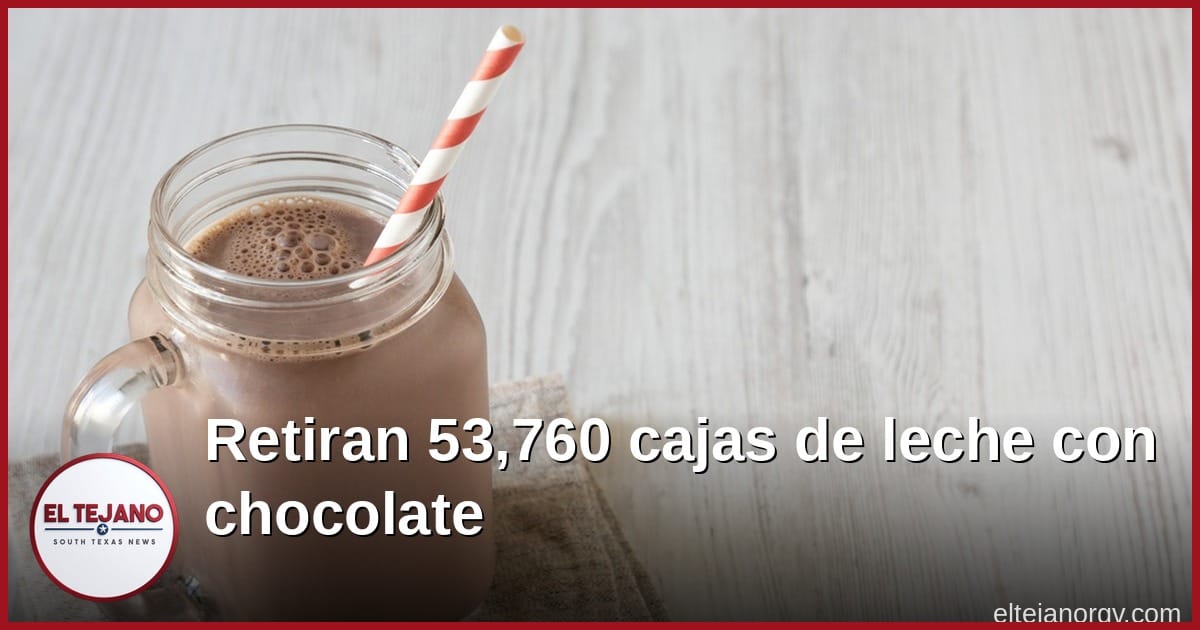 Retiran 53,760 cajas de leche con chocolate Horizon. Revise su alacena