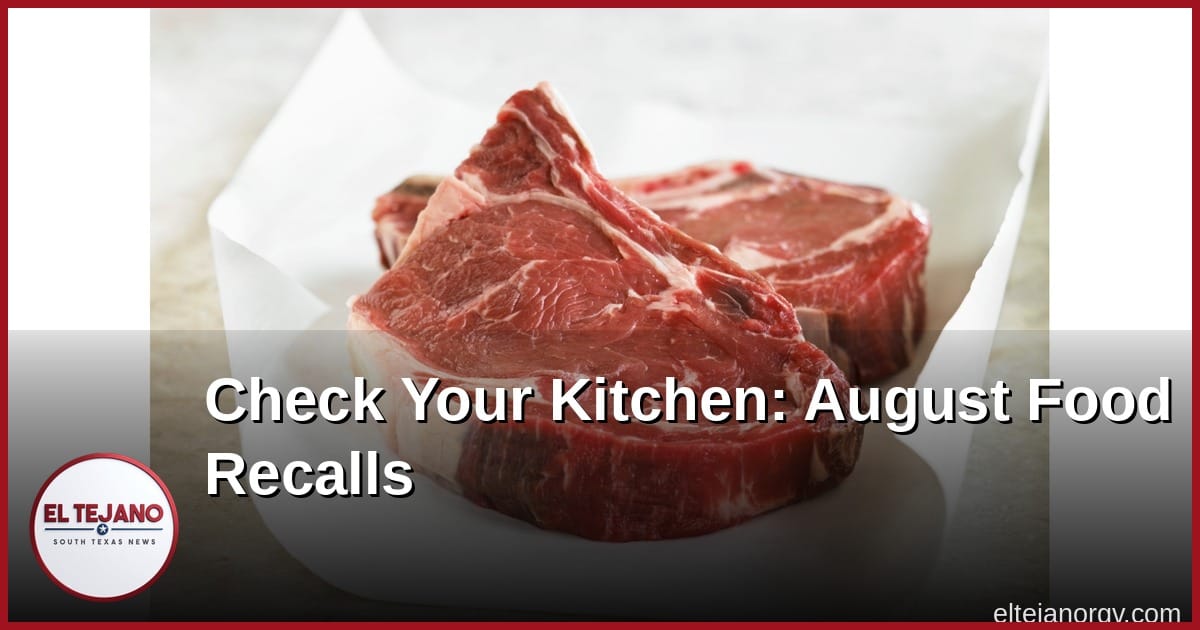 Check Your Kitchen: The Food Pulled Off Store Shelves in August