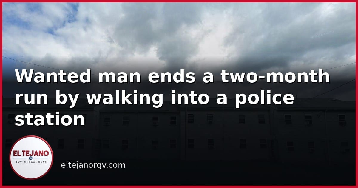 Wanted Man Ends Two-Month Run by Walking Into a New Jersey Police Station