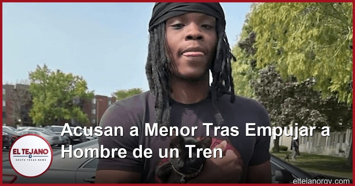 Acusan a Adolescente Tras Empujar a un Hombre de un Tren en Chicago