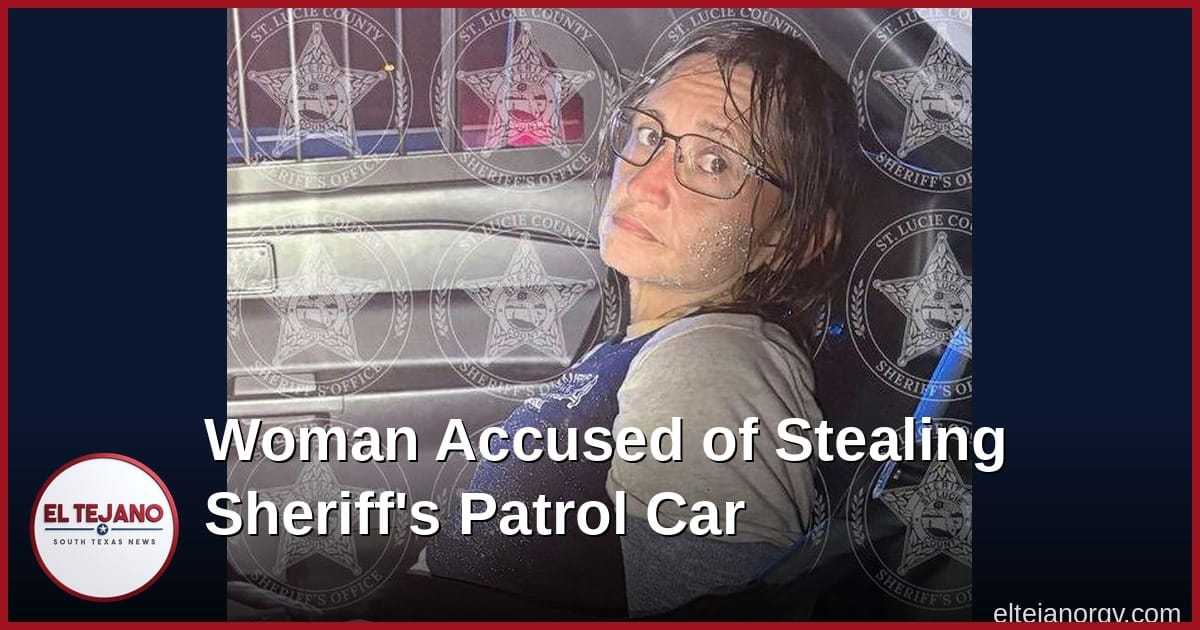 Woman Accused of Stealing a Marked Sheriff's Patrol Car, Found in a Sheriff's Vest
