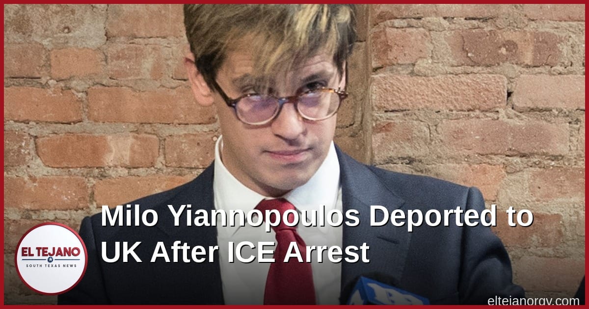 Deported to the UK, Milo Yiannopoulos Says He Is Ashamed He Backed Trump