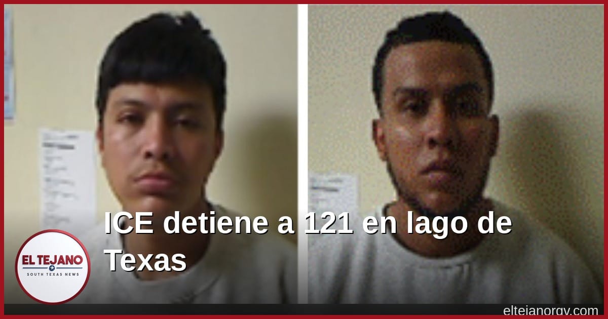 ICE agarra a 121 en un lago de Texas y dice que dos son del Tren de Aragua
