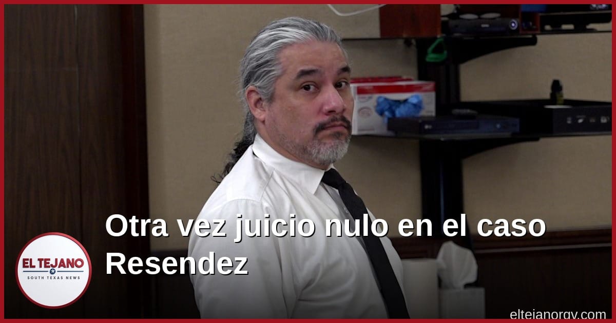 Otra vez sin veredicto: se cae por segunda vez el juicio de Oscar Uribe Jr. en Nueces
