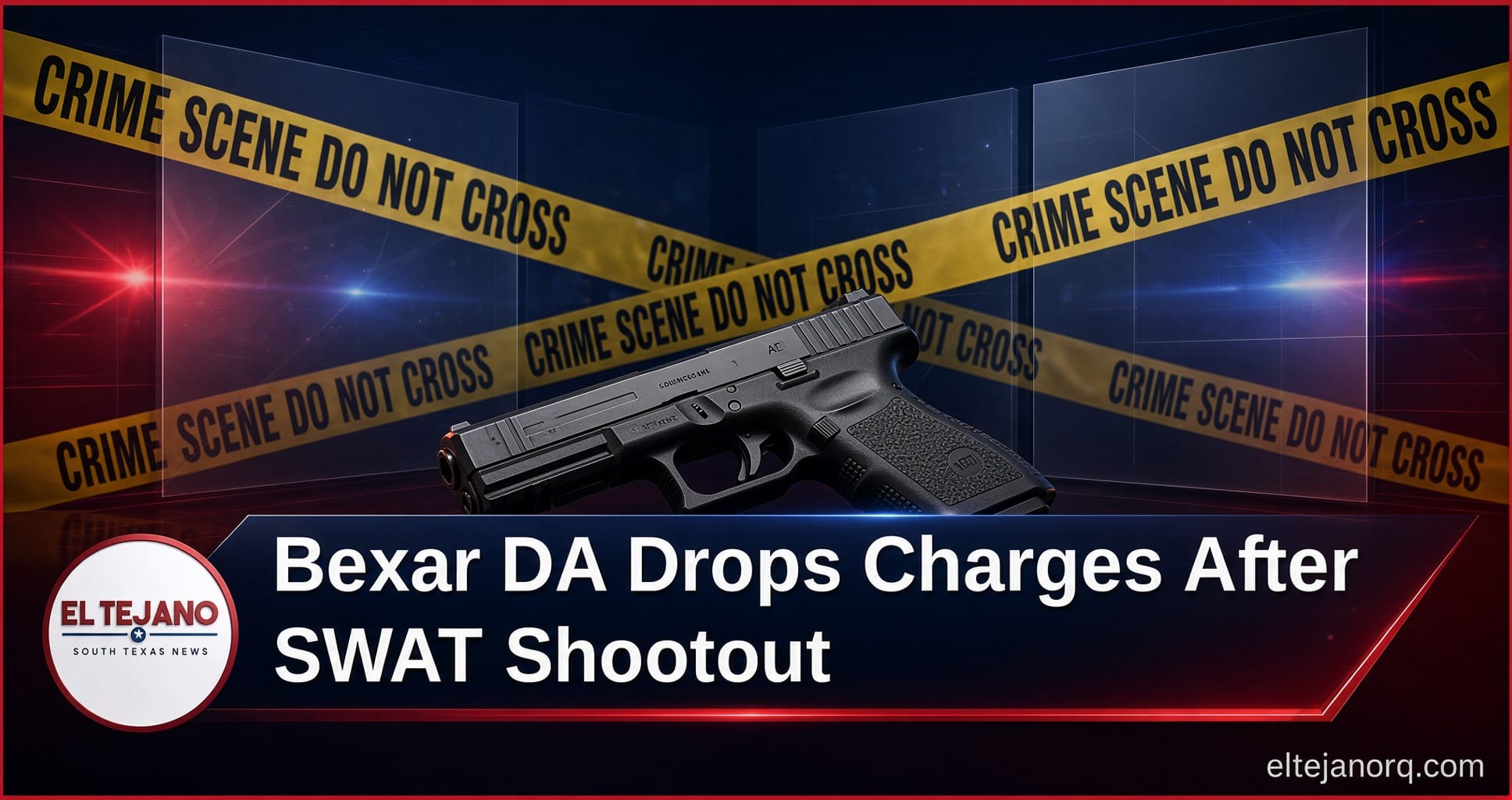 Bexar County Drops Charges After SWAT Shootout, Union Says Cop Fired First