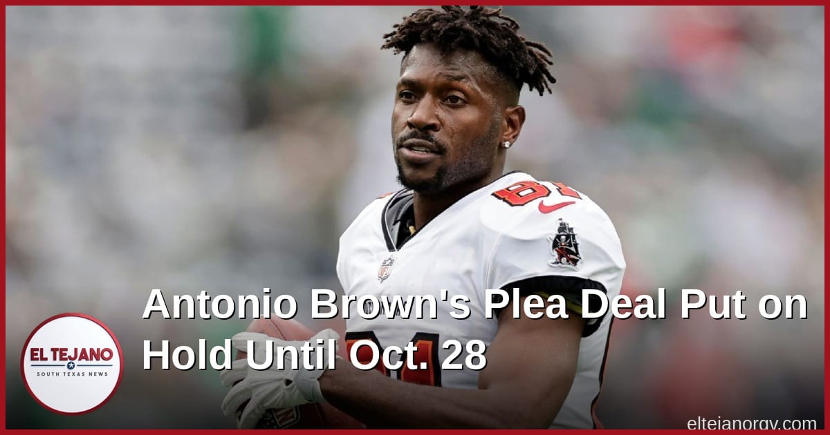 Antonio Brown Came to Court Ready to Take a Deal, but the Judge Said Not Yet