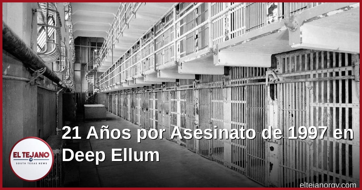Le dan 21 años por un asesinato de 1997 en Deep Ellum, y un inocente pagó 25 años por él
