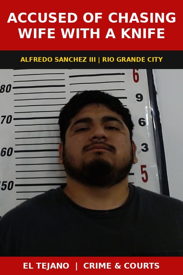 Rio Grande City Man Accused of Chasing Wife With a Switchblade