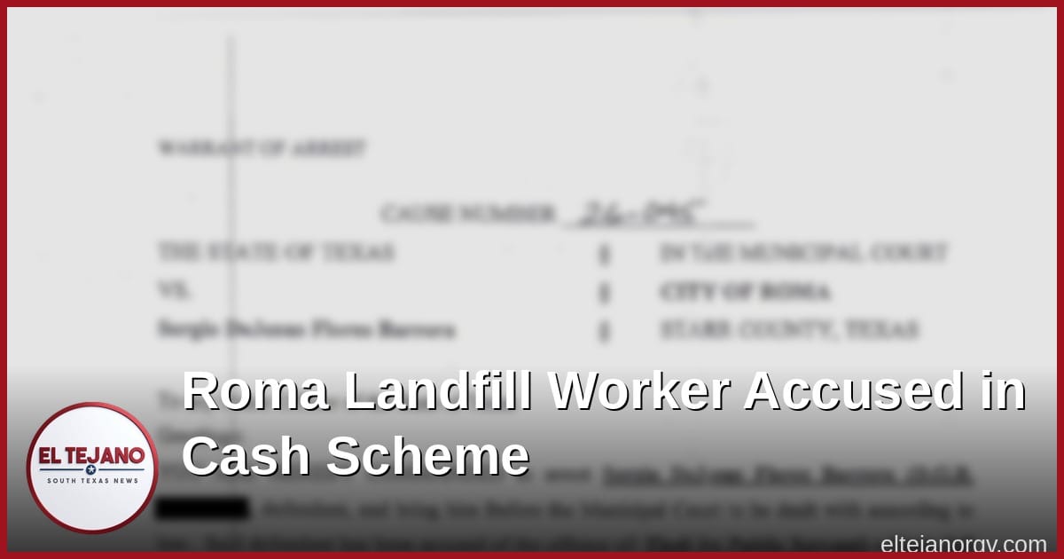 Roma Landfill Worker Accused of Taking Cash to Cut Dump Fees in Half