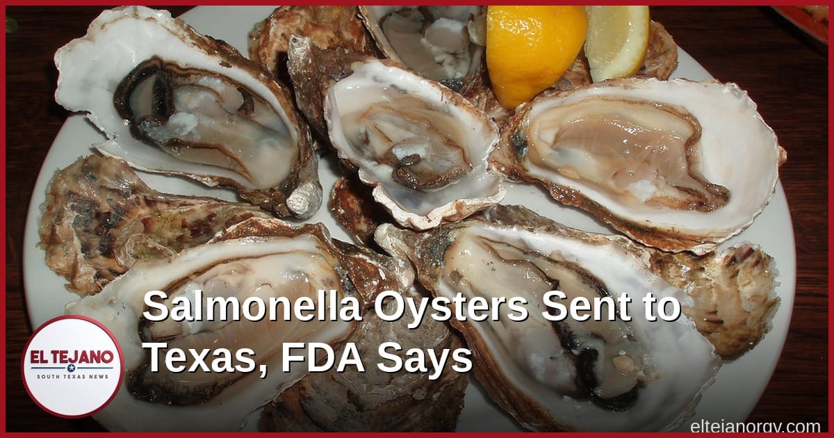 Oysters Tied to a Salmonella Outbreak Were Sent to Texas, FDA Says