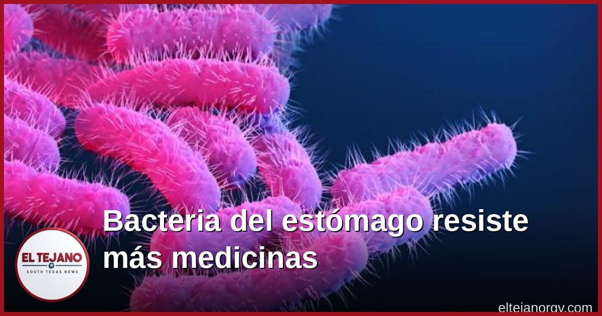 Un informe de abril de los CDC muestra una bacteria del estómago que resiste más medicinas