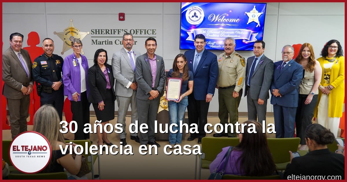 30 años de lucha en Webb, y el jefe de policía admite que la violencia en casa no baja