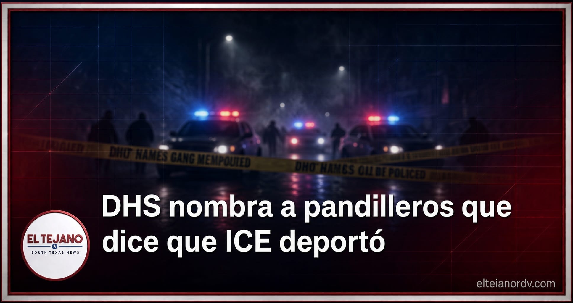 DHS dice que deportó a pandilleros, y varios traían récord en Texas