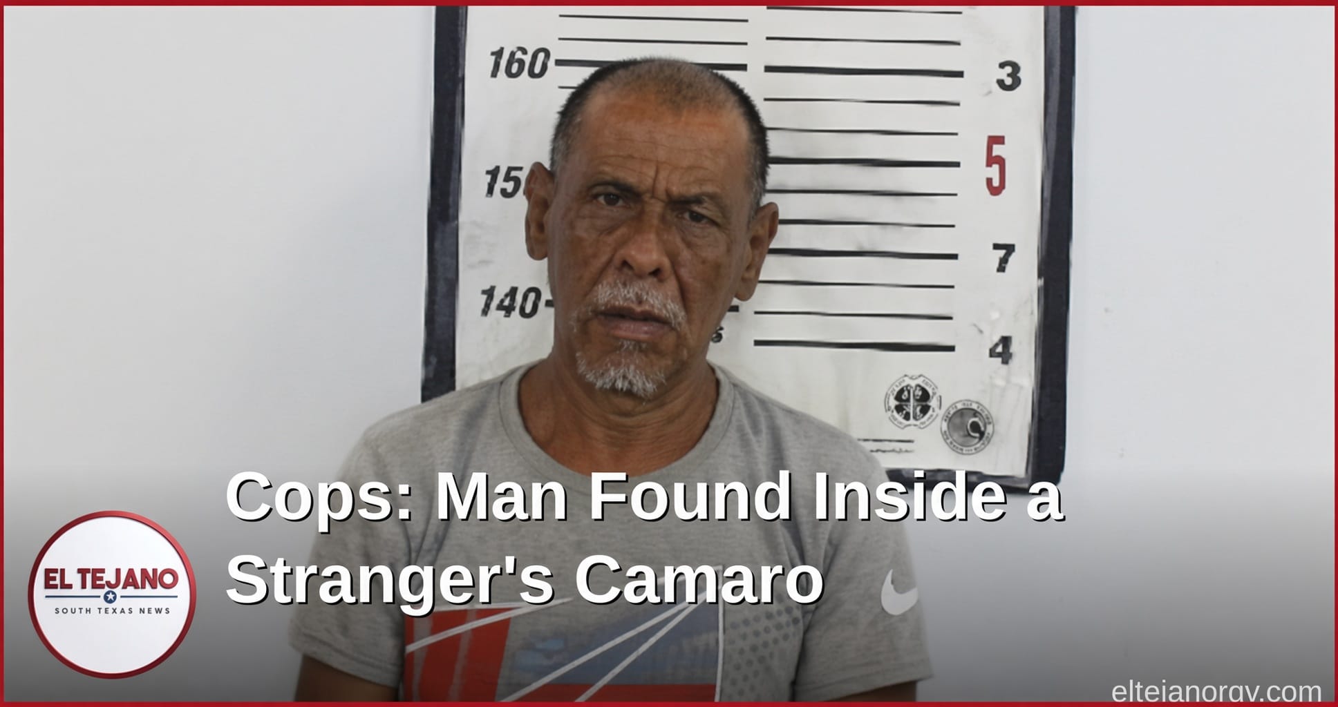 Cops Say Man Was Found Inside a Stranger's Camaro After Car Break-In Call