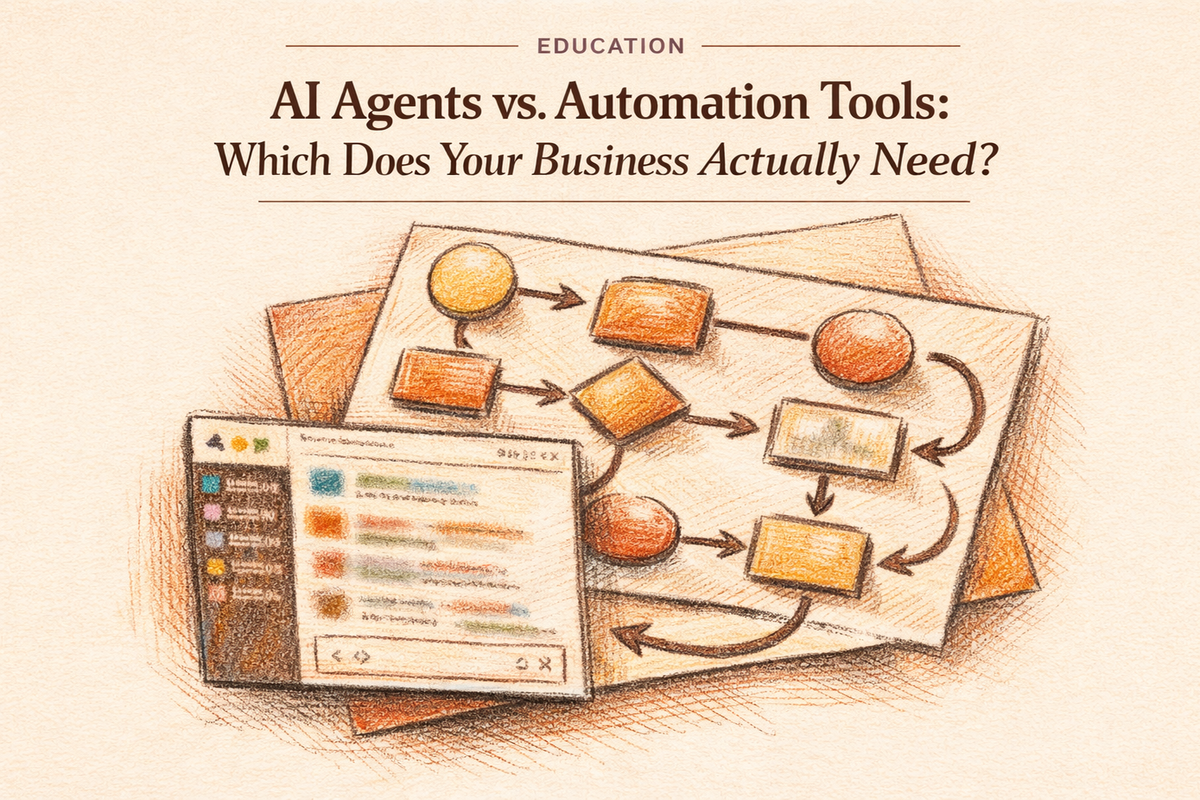 AI Agents vs. Automation Tools: Which Does Your Business Actually Need?