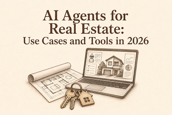 AI agents for real estate — autonomous workflow execution covering lead qualification, listing distribution, transaction coordination, and property management