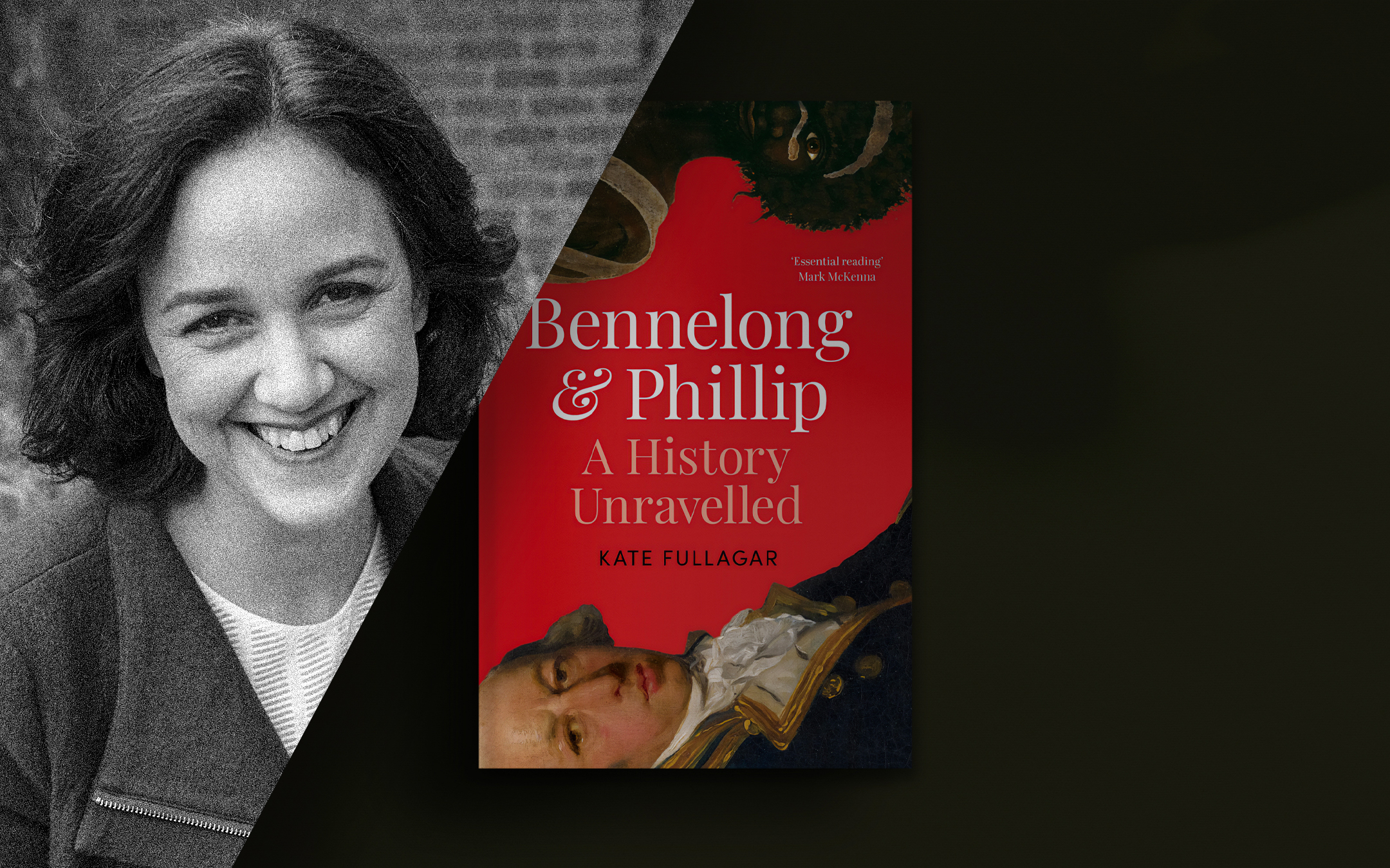 Bennelong and Phillip at Sydney Cove with Kate Fullagar