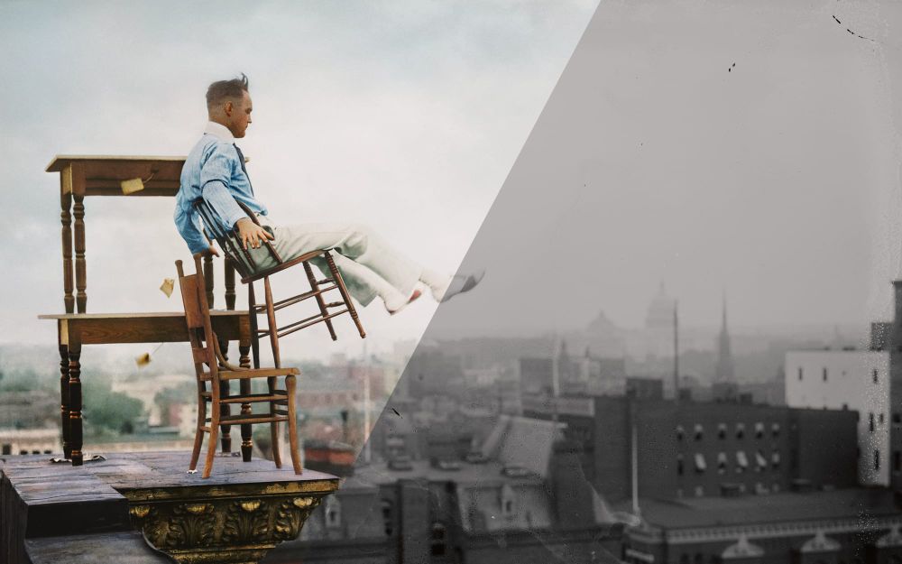 1917: Johnny Reynolds, 'Human Fly', Thrills Crowd post image