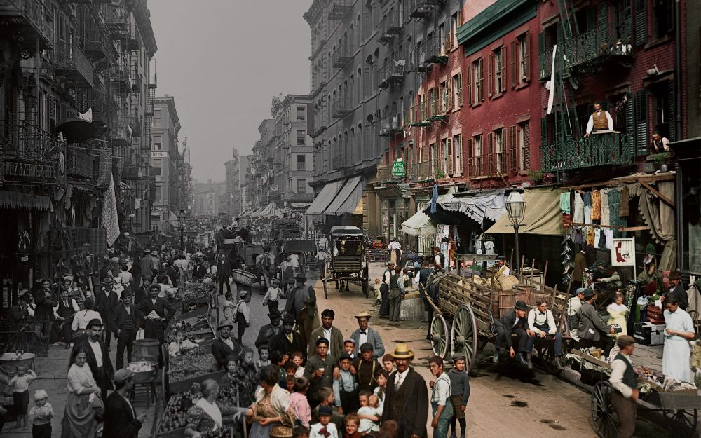 1900: Mulberry Street, New York post image