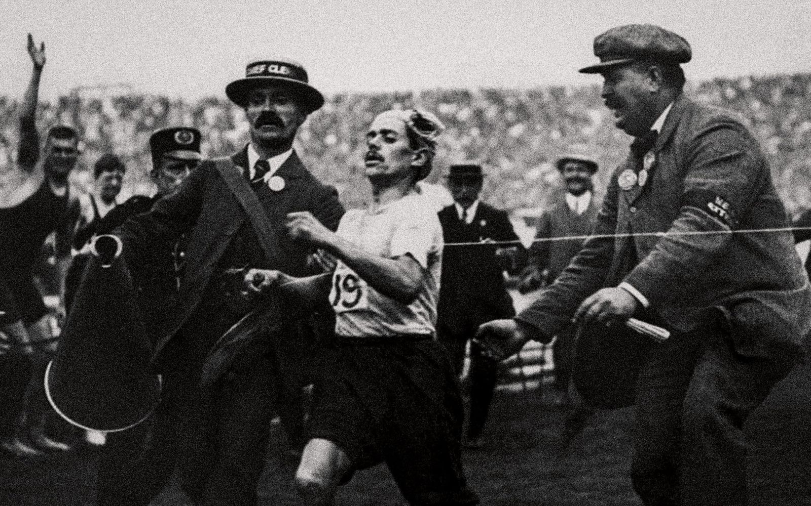 The Thrilling Finish to the 1908 Olympic Marathon post image